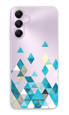 Coloured triangles blue