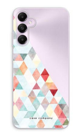 Coloured triangles pastel