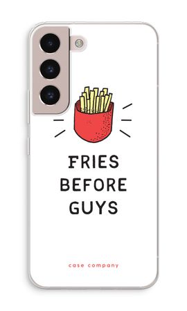 Fries before guys