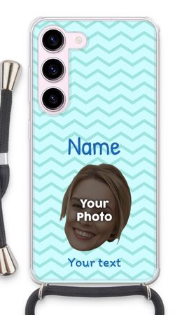 Personalized Face - Stripes Pattern