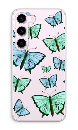 Blue & Green Butterflies