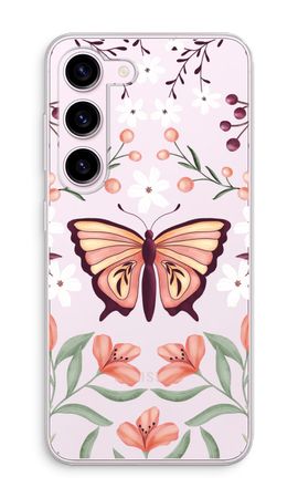 Butterfly in a floral world