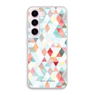 Coloured triangles pastel