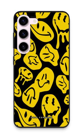 Melting smiley - Yellow