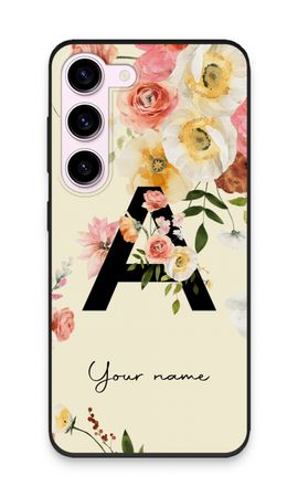 Flirty Flowers Monogram