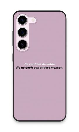 Ge verdient de liefde