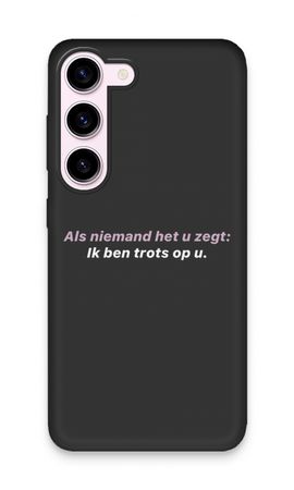 Ik ben trots op u