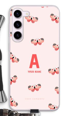 Rosy Butterflies Monogram