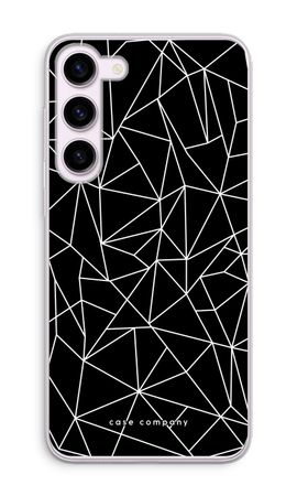 Geometric lines white