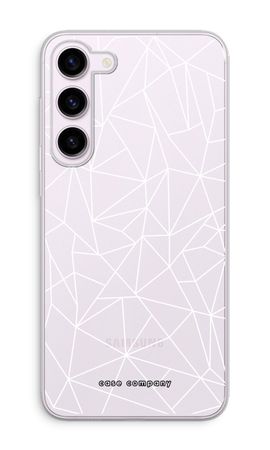 Geometric lines white