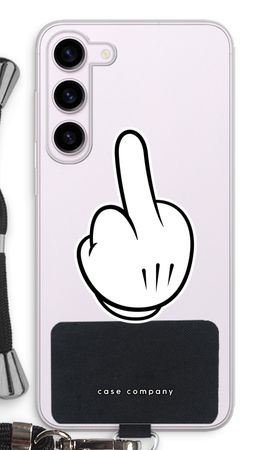 Middle finger white