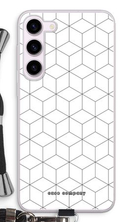 Cubes black and white