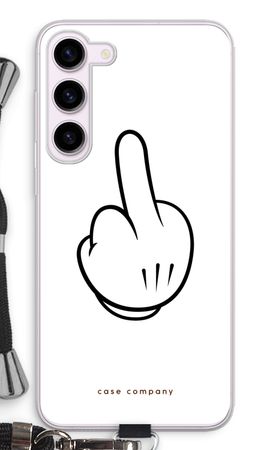 Middle finger white
