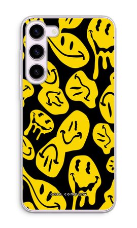 Melting smiley - Yellow