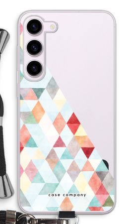 Coloured triangles pastel