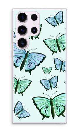 Blue & Green Butterflies