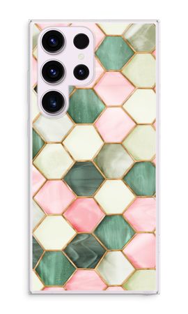 Hexagons in stained glass