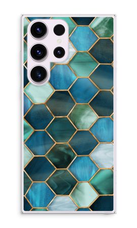 Hexagons in stained glass
