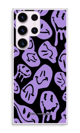 Melting Smiley - Purple