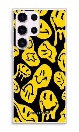 Melting smiley - Yellow