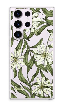 White flower pattern
