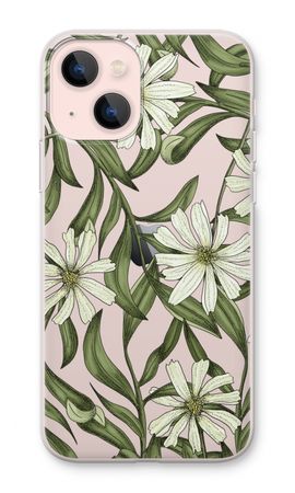 White flower pattern