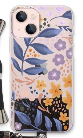 Flowers with blue leaves