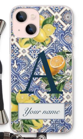 Monogram Blauwe tegels