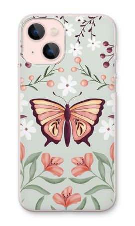 Butterfly in a floral world
