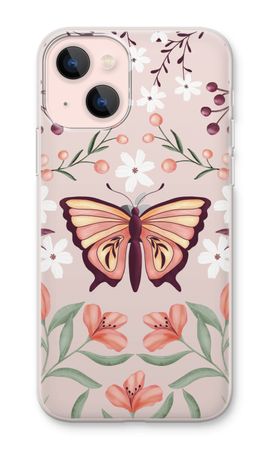 Butterfly in a floral world