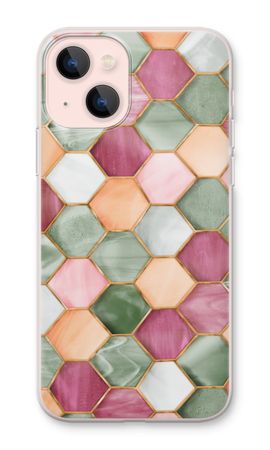 Hexagons in stained glass