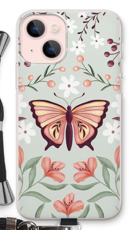 Butterfly in a floral world