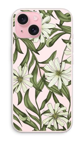 White flower pattern