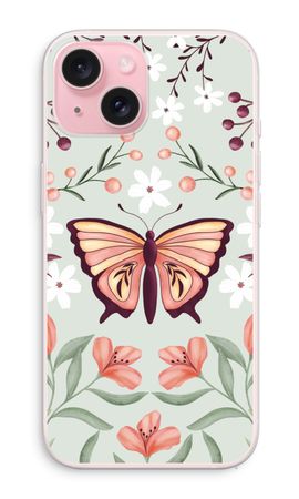 Butterfly in a floral world