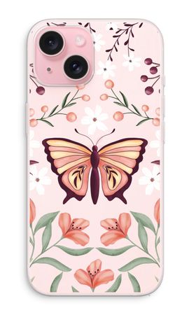Butterfly in a floral world