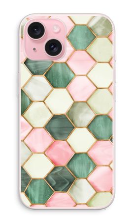 Hexagons in stained glass