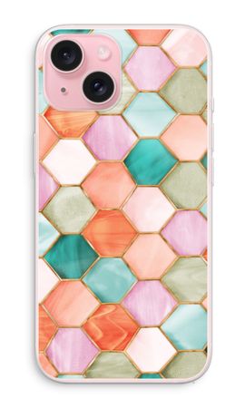 Hexagons in stained glass