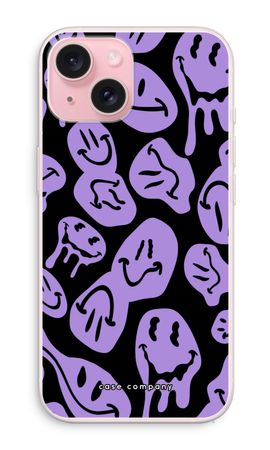 Melting Smiley - Purple