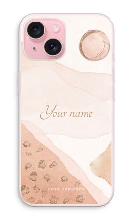 Gold Spots Namecase - Blush