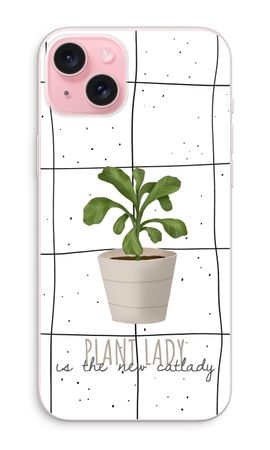 Houseplant on windowpane