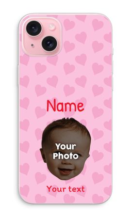 Personalized Face - Hearts N°2