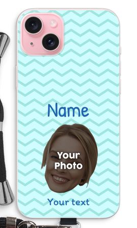 Personalized Face - Stripes Pattern