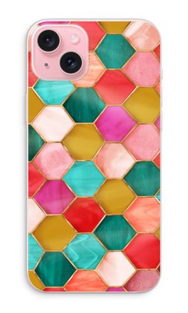 Hexagons in stained glass