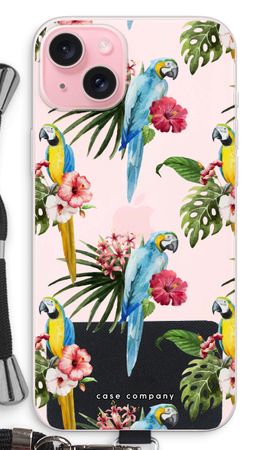 Färgglada papegojor