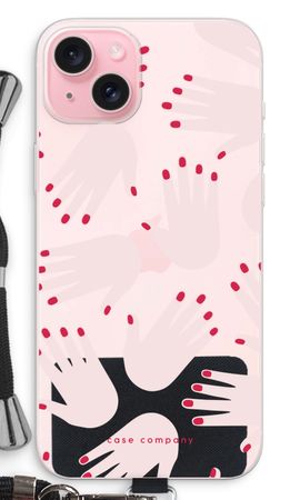 Hands pink