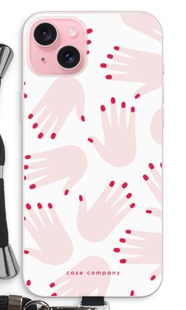 Hands pink