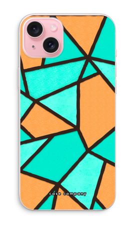 Stained glass - Orange