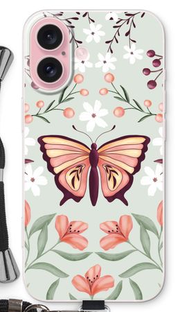 Butterfly in a floral world