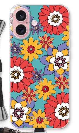 Retro Flowers - Blue