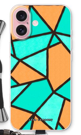 Stained glass - Orange